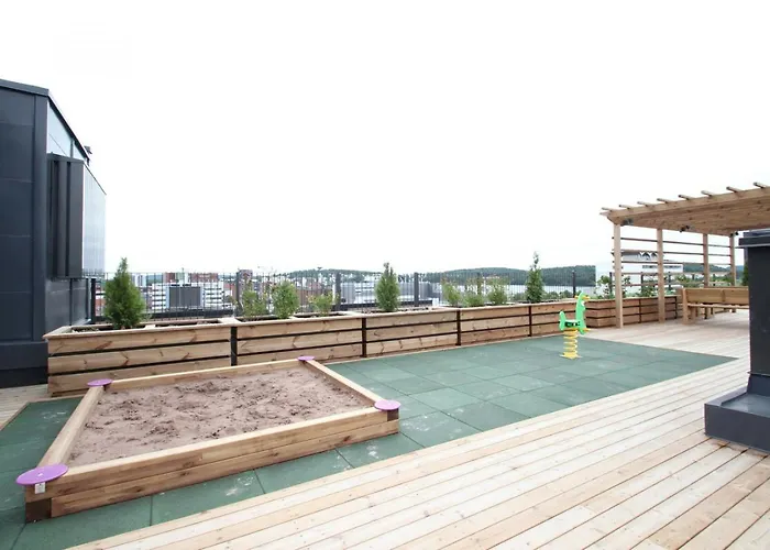 For 4 With Sauna In Downtown Lägenhet *